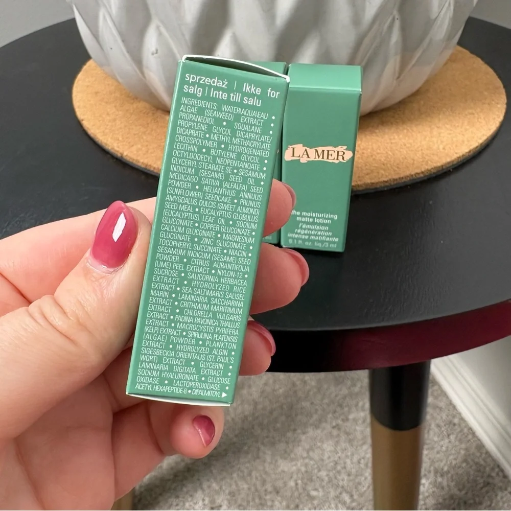 La Mer .1 fl oz / 3ML The Moisturizing Matte Lotion